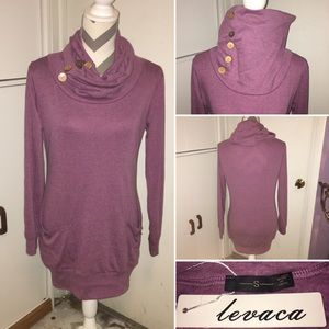 LEVACA | tunic/sweater dress